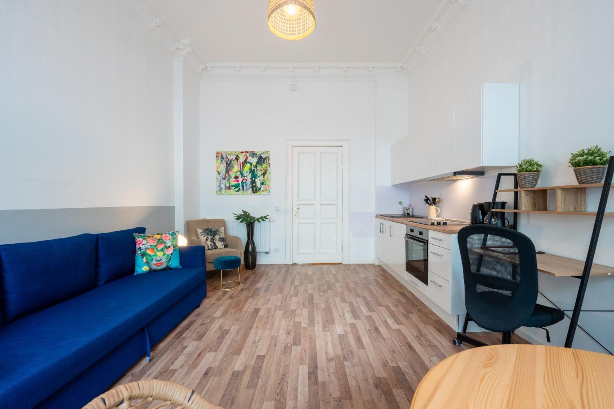Modern, Central Flat With Workspace Berlim Exterior foto