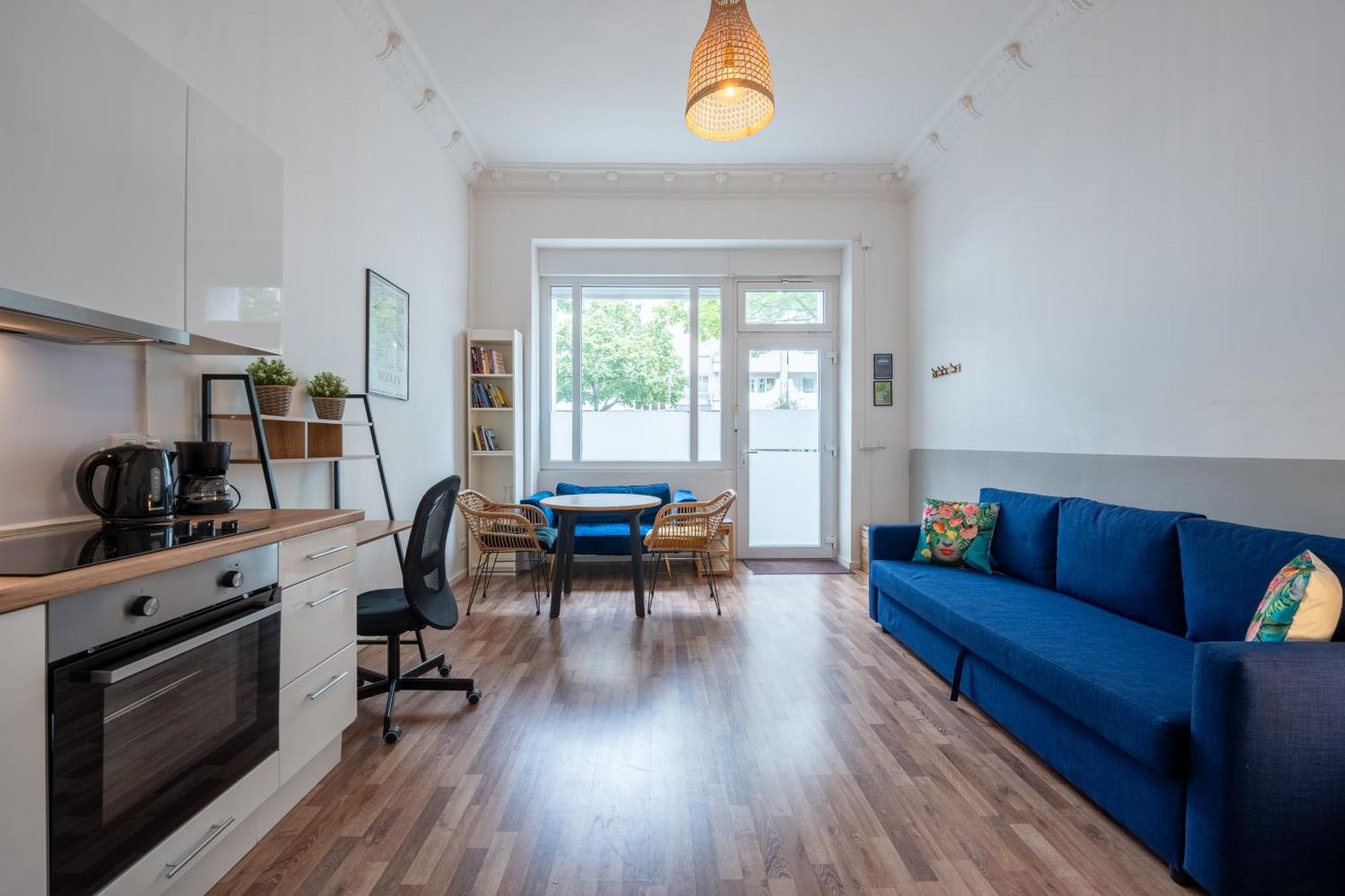 Modern, Central Flat With Workspace Berlim Exterior foto